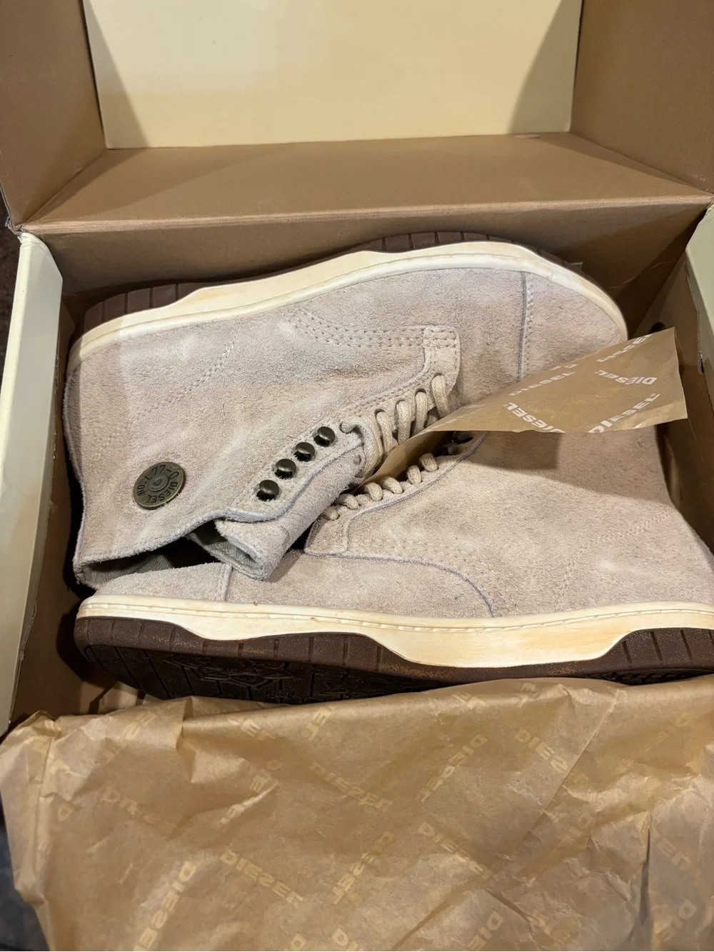 Diesel Men’s Suede Chukka Boots